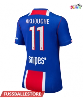 Günstige Paris Saint-Germain Maghnes Akliouche #11 Heimtrikot Damen 2026-27 Kurzarm